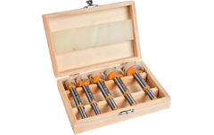 Набор  фрез Форстнера 5 шт для деревообработки 511062 Hoteche