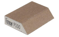 Губка  для шлифования 125 x 65 x 25 мм оксид алюминия К100 560985 Hoteche