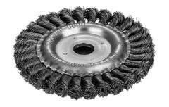 Щетка  кольцевая Ø 150 х 22,2 мм (пучки витой проволоки) 590326 Hoteche