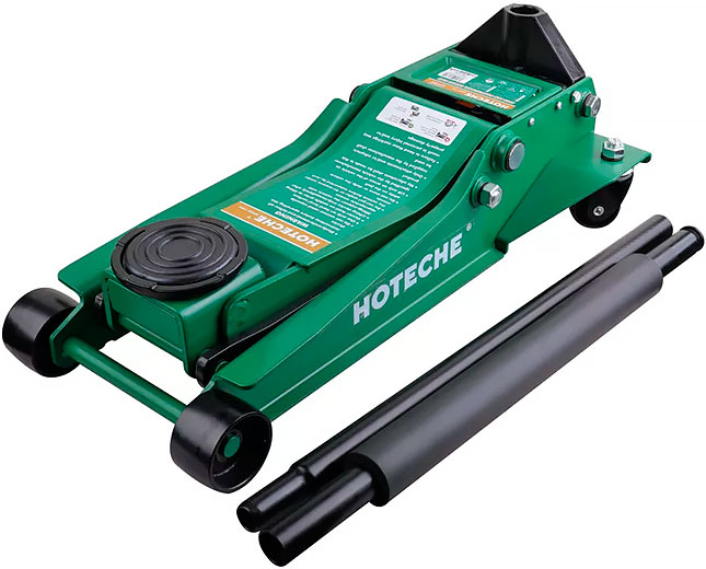 Домкрат гидравлический подкатной низкий 4 тонны высота подъема 98 - 508 мм 651303 Hoteche