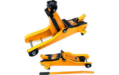 Домкрат  гидравлический подкатной низкий 2.5 тонны подъем 85-325 мм 651311 Hoteche