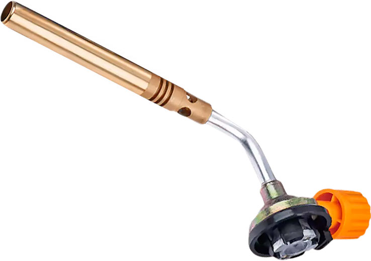 Горелка газовая с пьезозажиганием Ø 10 мм 710410 Hoteche