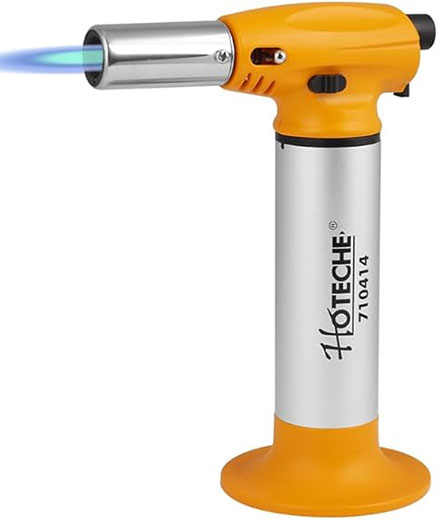Горелка газовая с пьезозажиганием с регулировкой пламени 710414 Hoteche