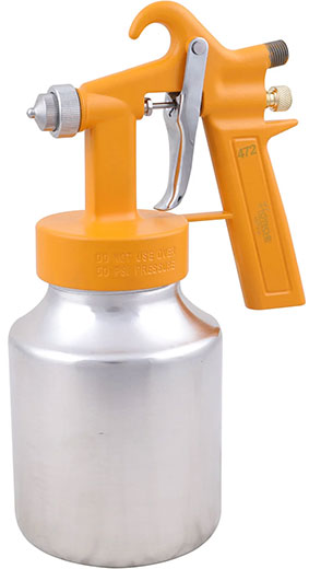 Пистолет покрасочный HVLP форсунка 1.3 мм нижний металлический бачок 1000 мл A831410 Hoteche