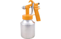 Пистолет покрасочный HVLP форсунка 1.3 мм нижний металлический бачок 1000 мл A831410 Hoteche