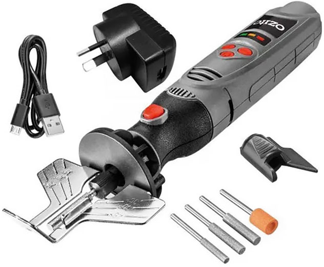 Точилка для лезвий и цепей аккумуляторная 3.6В 5000-18000 об/мин G840011 Hoteche