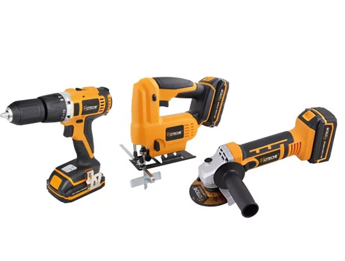 Набор аккумуляторных инструментов 20В из 3 предметов P800132 Hoteche