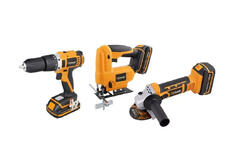 Набор аккумуляторных инструментов 20В из 3 предметов P800132 Hoteche