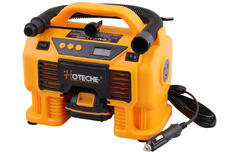 Компрессор автомобильный мини аккумуляторный макс давление 11 бар P800195 Hoteche