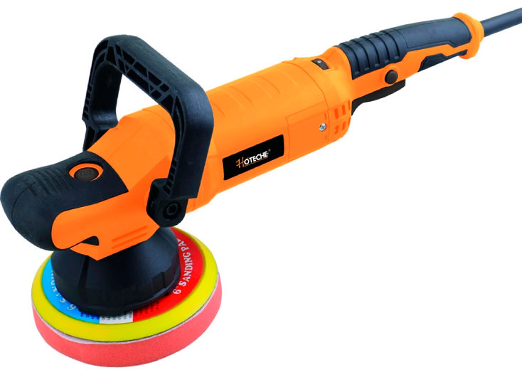 Полировальная машина двойного действия 900 Вт платформа 150 мм P801607 Hoteche