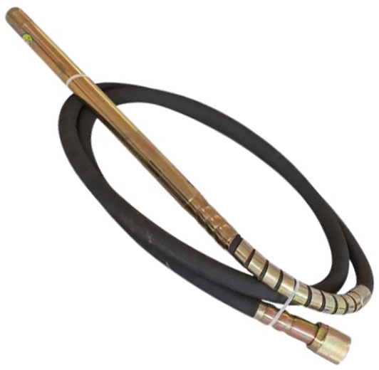 Шланг-наконечник для виброуплотнителя бетона 35 мм 2 метра P801712-p Hoteche