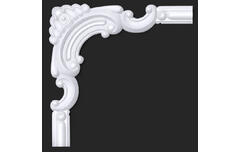 Угол декоративный полиуретановый KD01-25 Andpol