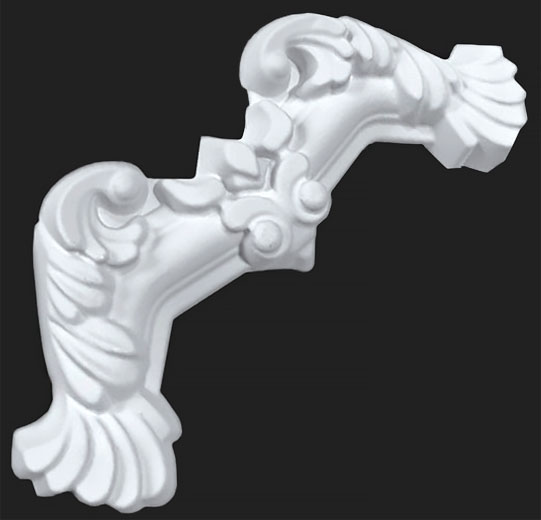 Угол декоративный полиуретановый KD03-25 Andpol