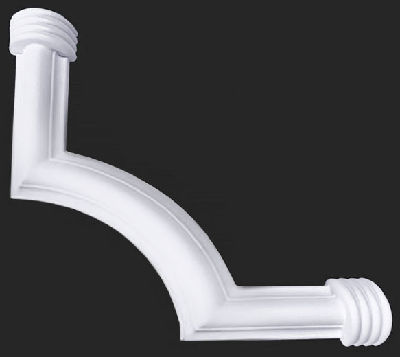 Угол декоративный полиуретановый KD10-25 Andpol