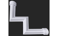 Угол декоративный полиуретановый KD11-25 Andpol