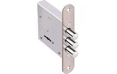 Замок врезной сувальдный 0404 SN (латунный ключ) CLASS