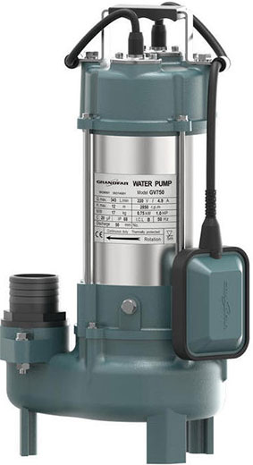 Насос вихревой дренажно-фекальный GV Grandfar