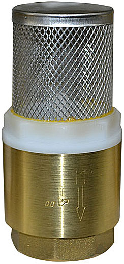 Донный обратный клапан с сетчатым фильтром Grandfar