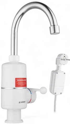 Кран на одну воду с электронагревом V61-007 Valvetti