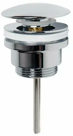 Нажимной донный клапан с переливом 50 мм V006 Valvetti