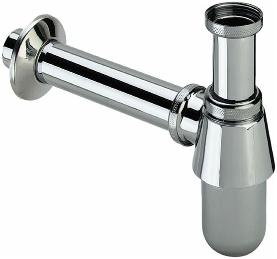 Сифон под донный клапан для умывальника V009S Valvetti