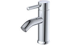 Смеситель  для умывальника хром крепление гайка (k35) V11-107 Valvetti