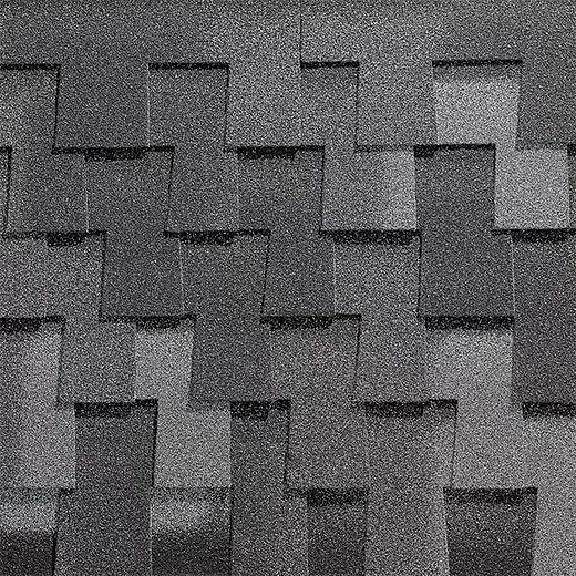 Черепица гибкая Dragon KUM GRI BTM