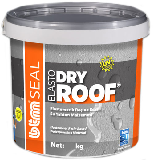 Мастика гидроизоляционная битумно-эластомерная Elasto Dryroof 5 кг BTM