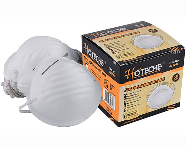 Маска респиратор с резиновым держателем полиэстер 435001 Hoteche