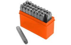 Набор  буквенных штампов 6 мм 257306 WOKIN