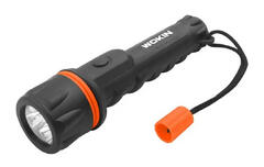 Фонарь светодиодный Пластик обрезиненный 3 светодиода 12 лм 601503 WOKIN