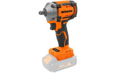 Гайковерт  бесщеточный ударный аккумуляторный 20В 350Нм 0-3250 уд/мин (без аккум) 621303 WOKIN