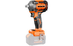 Гайковерт  бесщеточный ударный аккумуляторный 20В 500Нм 0-3250 уд/мин (без аккум) 621305 WOKIN