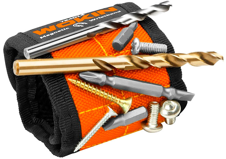 Браслет магнитный 350×70 мм 6 магнитов баллистический нейлон 1680D WOKIN