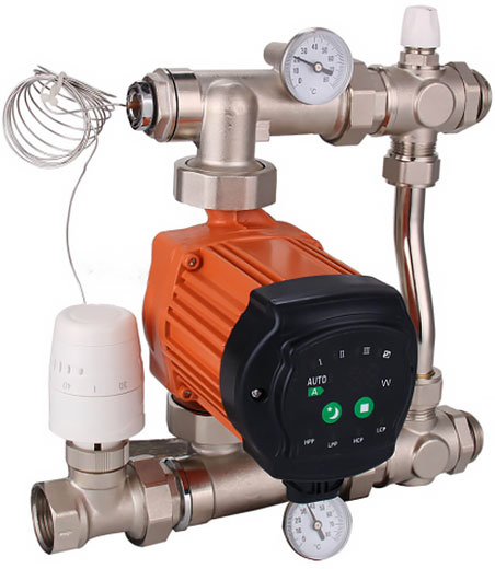 Насосно-смесительный узел HVAC без насоса боковое подлючение XF15189F valveTTi