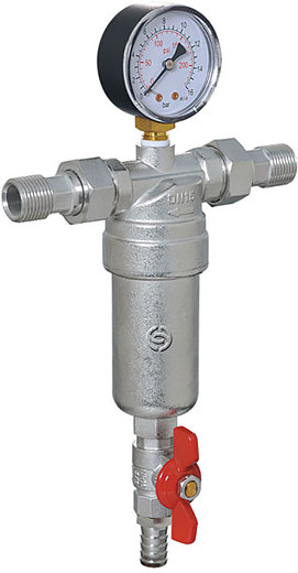 Фильтр самопромывной тонкой очистки 1/2 латунный XF82772A valveTTi