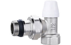 Вентиль радиаторный с ручкой угловой с антипротечкой 1/2 ВН XF60619G valveTTi