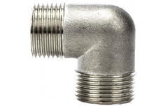 Отвод никелированный 1/2 НН (15) IFAN