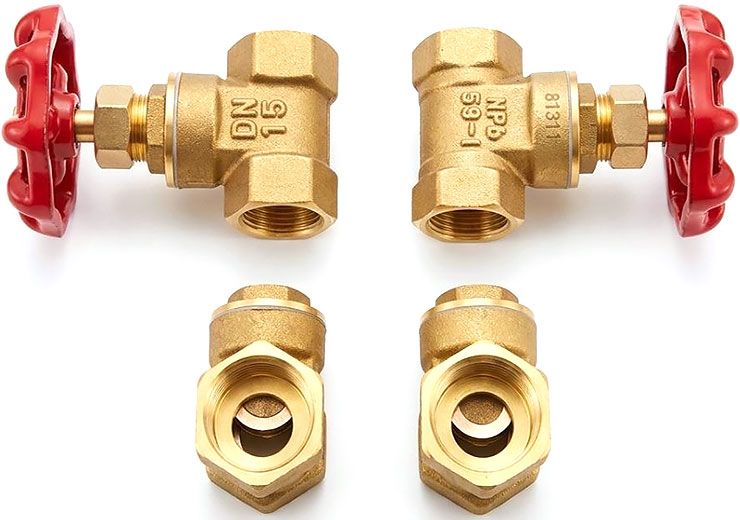 Вентиль -задвижка латунная усиленная 81311 IFAN