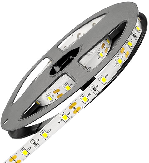 Лента светодиодная SMD2835-60 LED/м - IP20 - 12 В- 4,8 Вт/м - 8мм блистер