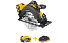 Пила  аккумуляторная циркулярная 20В 1 x 4.0Ah 185 мм SGS5542