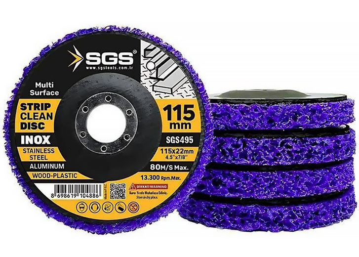Диск шлифовальный поликарбидный 115 х 22,23 мм SGS495