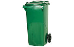 Контейнер  пластиковый зеленый для мусора 120 литров KP-120  KAYALAR