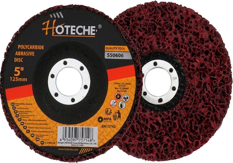 Диск шлифовальный поликарбидный 125 х 22,23 мм 550606 Hoteche