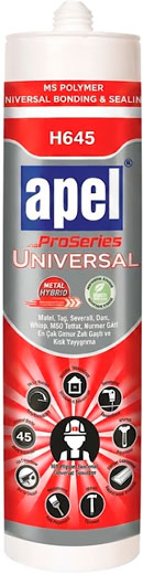 Клей гибридный MS-POLYMER белый UNIVERSAL 290 мл TM Apel