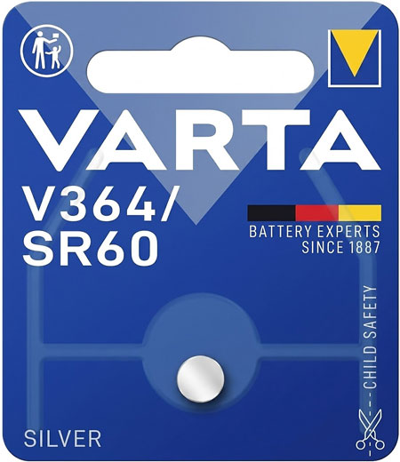 Элемент питания V364 Watch (блистер 1 шт) VARTA
