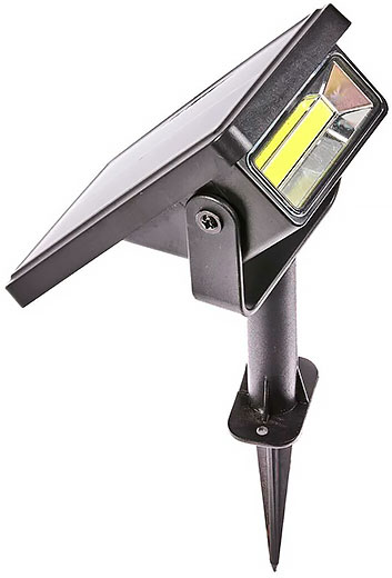 Светильник ландшафтный на солнечной батареи LG-52 пластик 5.0V, 200mA, COB LED 8000K IP44