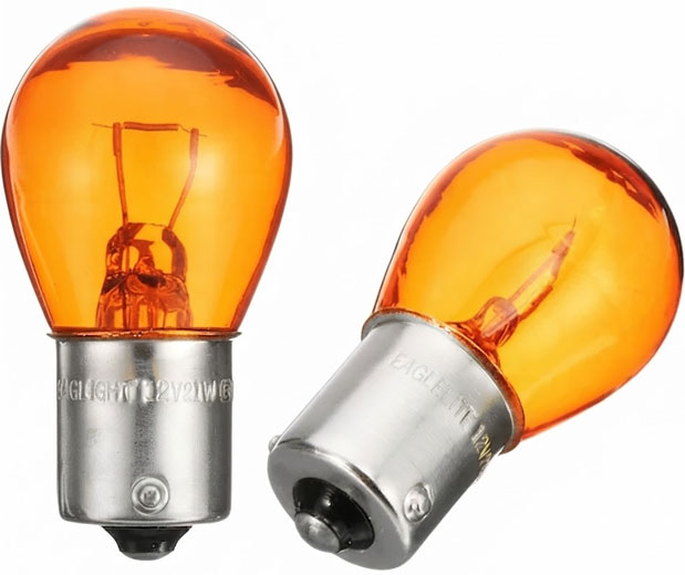Лампа PY21W 12V 21W BAU15s (блистер) OSRAM
