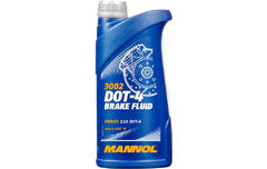 Тормозная  жидкость DOT - 4 (1л)  MANNOL