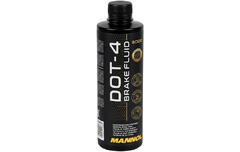 Тормозная  жидкость DOT - 4 (450мл)  MANNOL